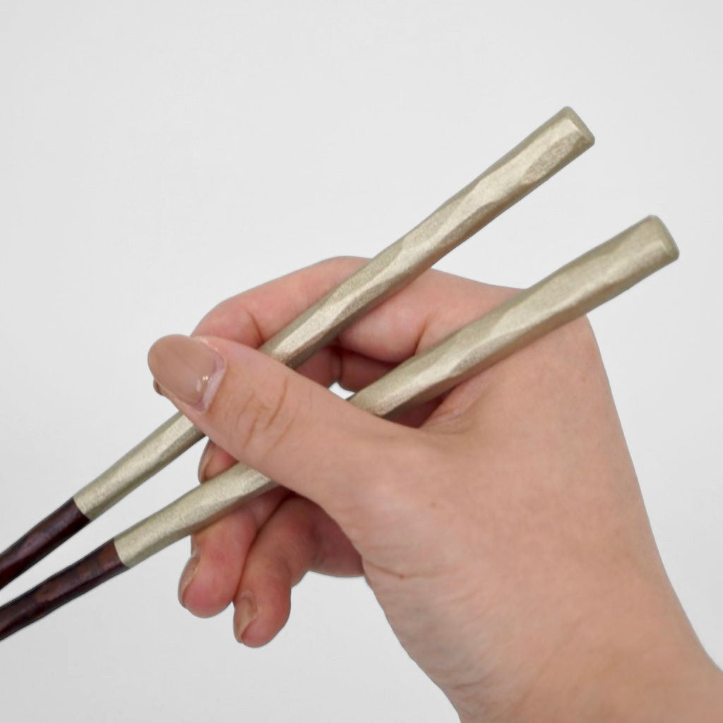 「ちょっと長めの箸」洋の箸 削り(25.0cm)