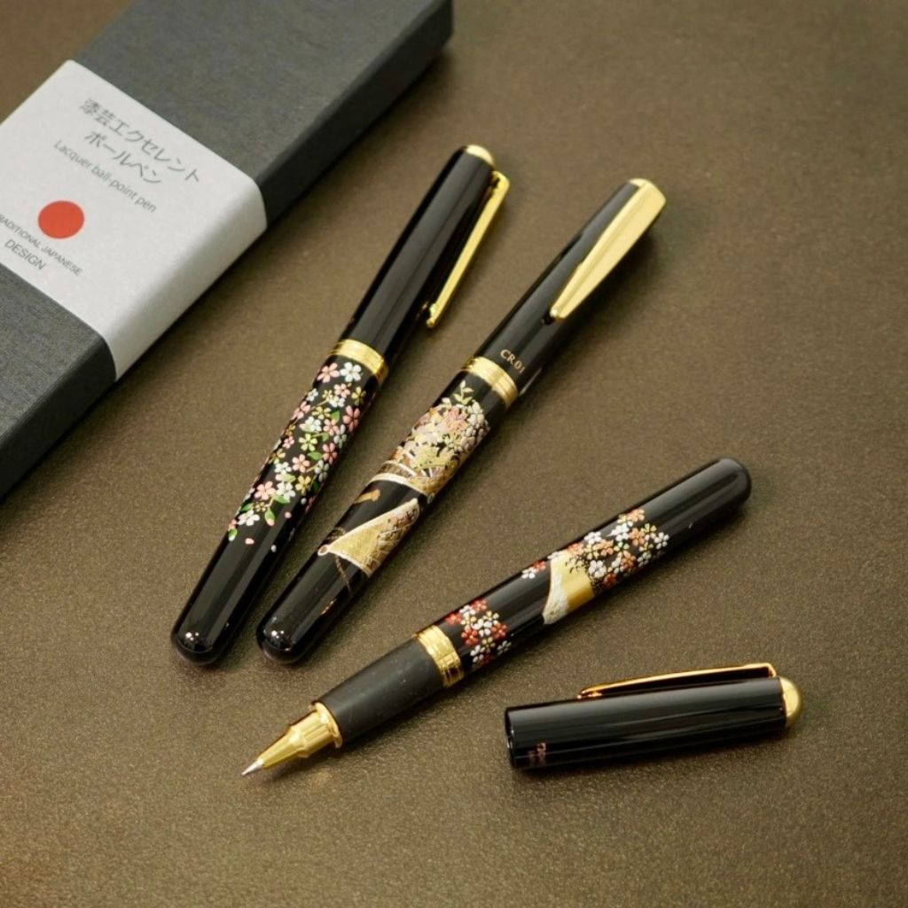 山中 漆芸エクセレントボールペン 富士さくら