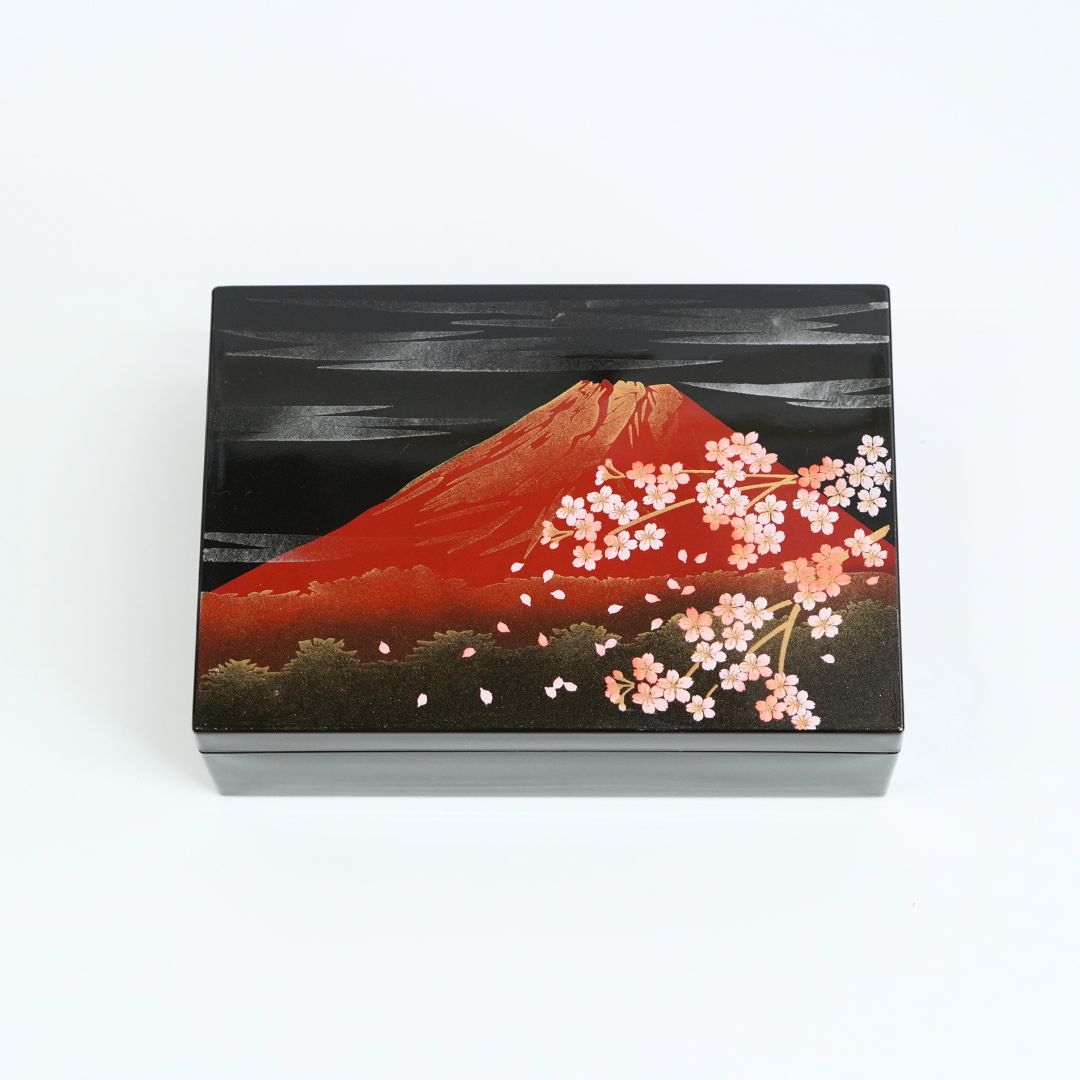 アクセサリーBOX 富士さくら – 漆器 高翆