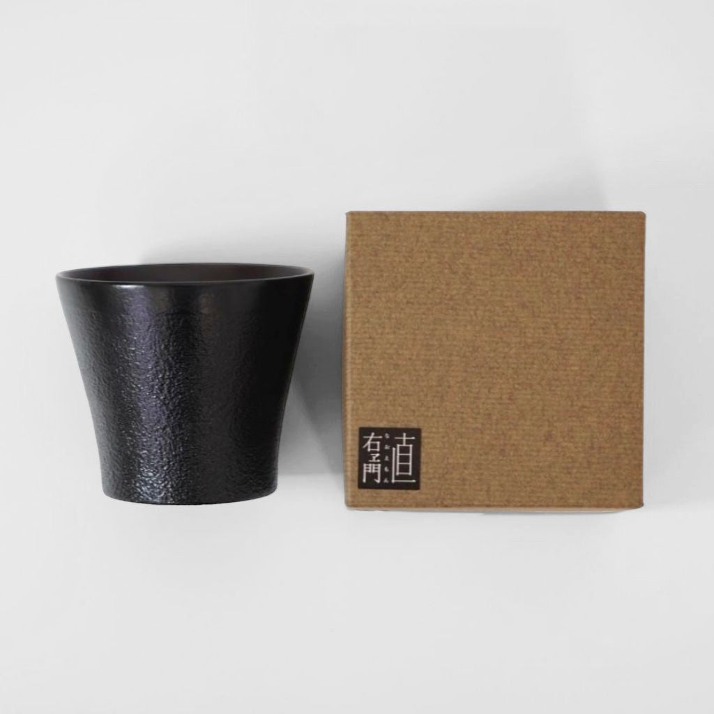 越前 欅ぐい吞み 蒔地