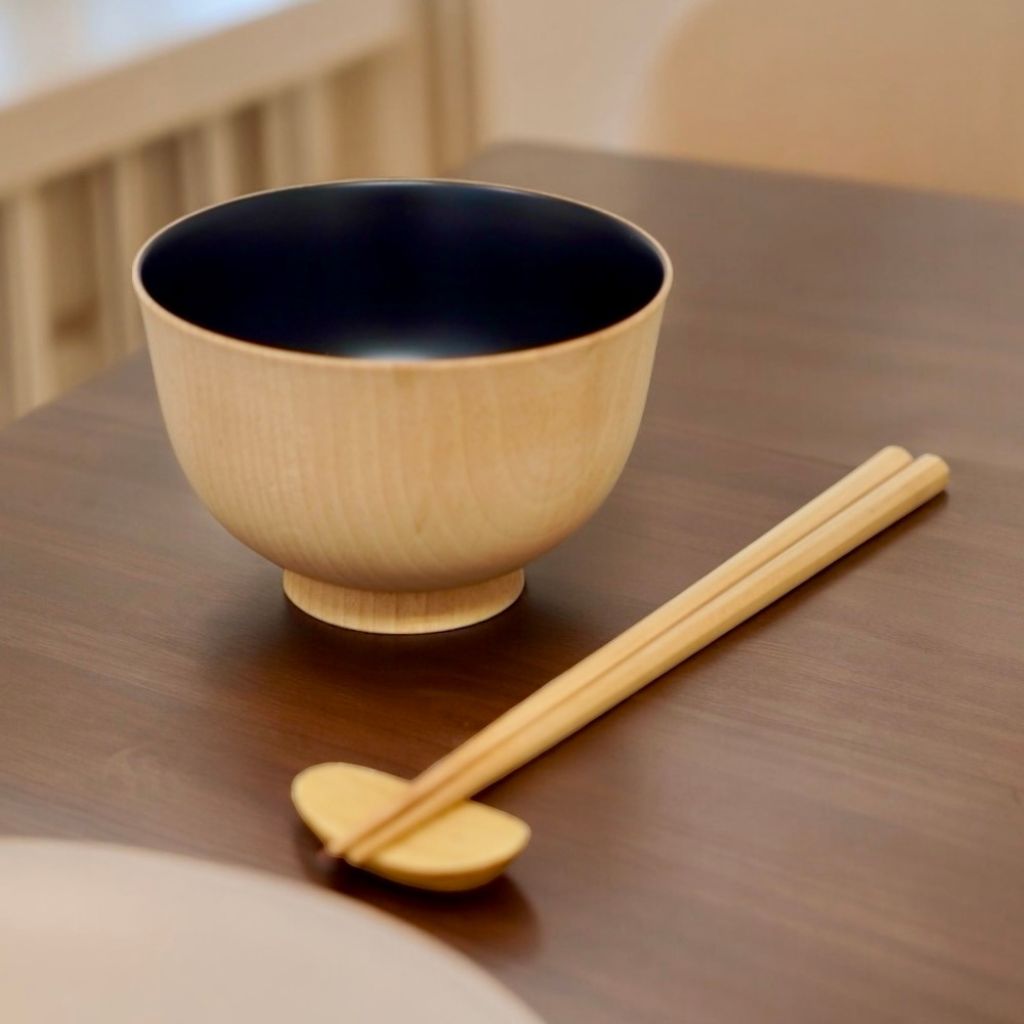 山中 羽反汁椀 ナチュラル