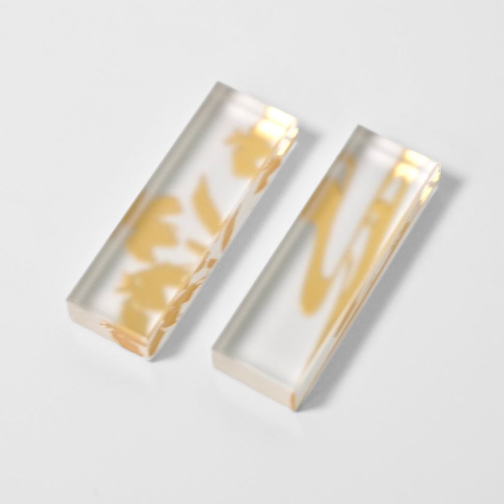 Rimpa 藤×竹 箸置付夫婦箸