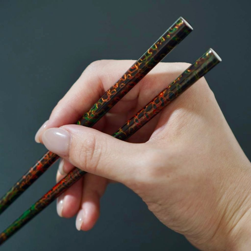 津軽唐塗 箸 すべらない呂上(20.5cm/23.5cm)