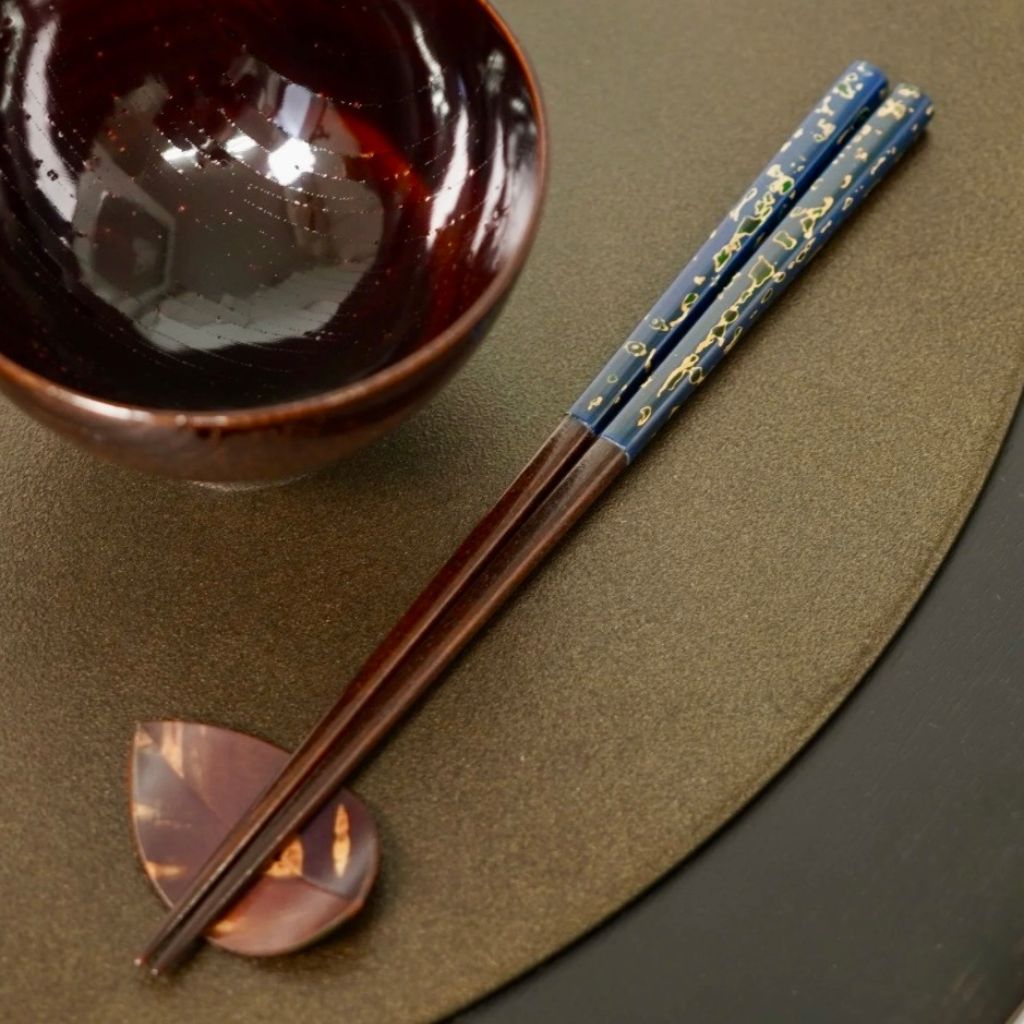 津軽 唐塗 半塗箸 23.5cm