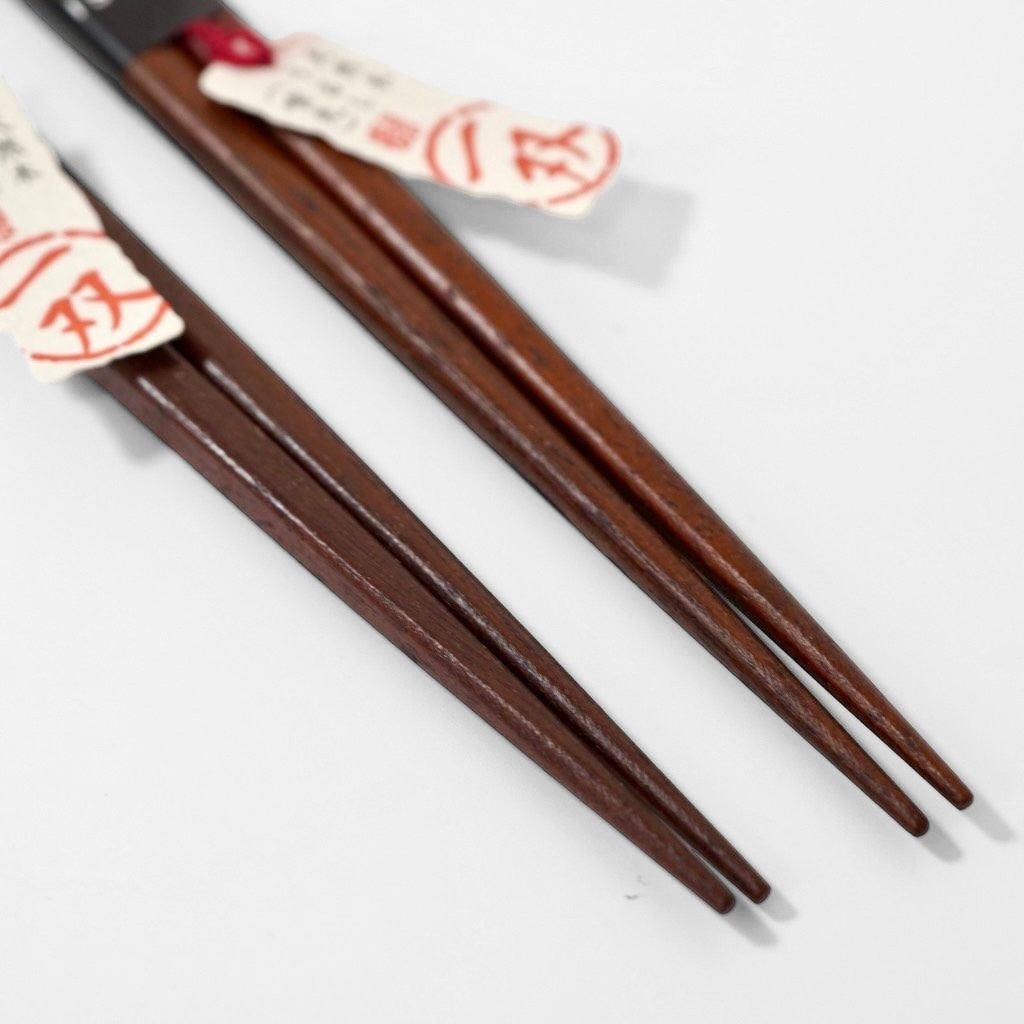若狭 夢の滴箸置付夫婦箸 (21cm/23cm)