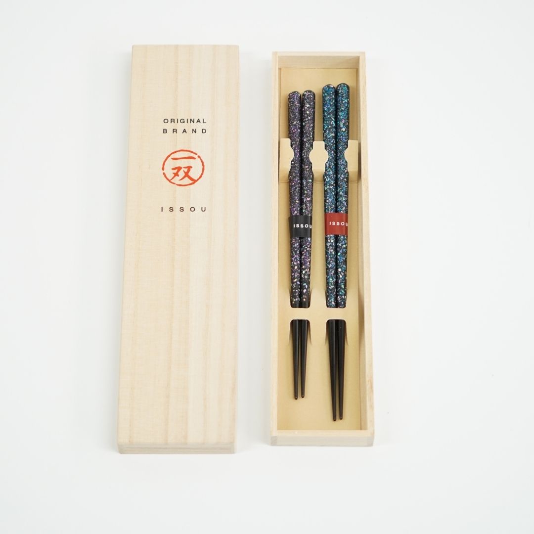 幻想夜 夫婦箸(23.0cm/21.0cm)