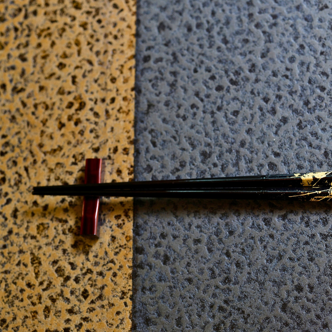 越前塗 和紙張り板膳