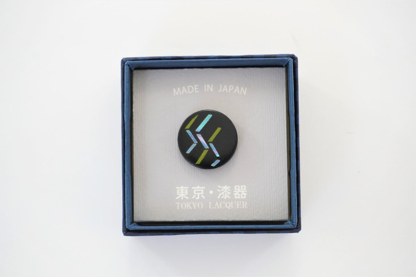 うるしピンズ ラデン竹 箱入 正面