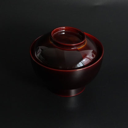 越前 市松白檀 雑煮椀