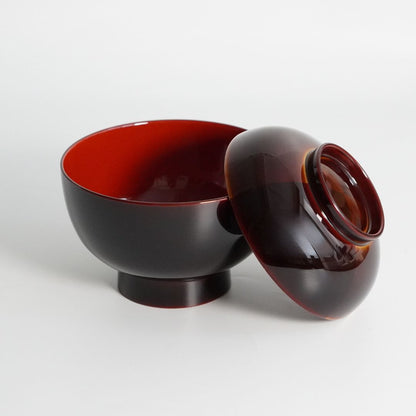 越前 市松白檀 雑煮椀