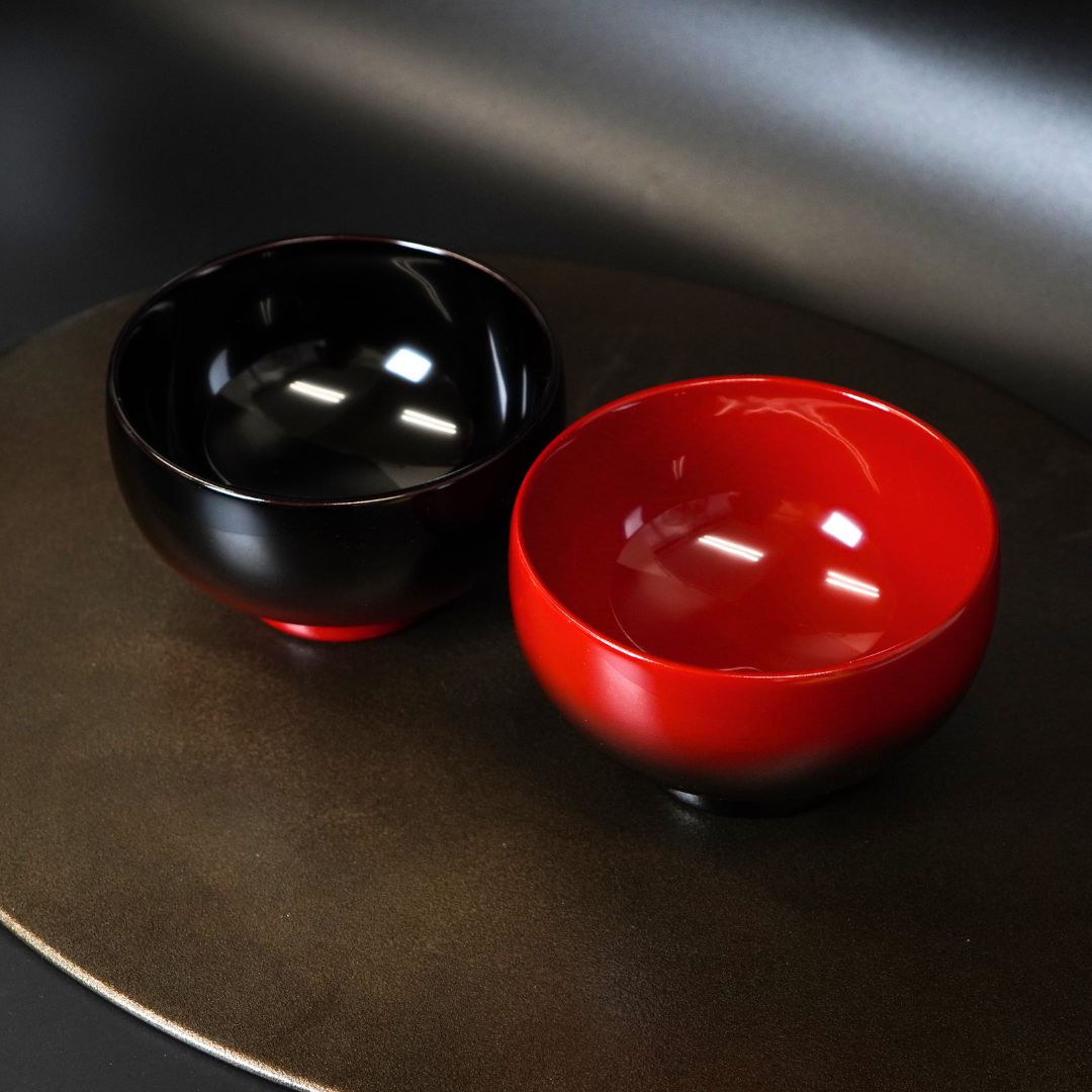 山中 ぼかし夫婦椀