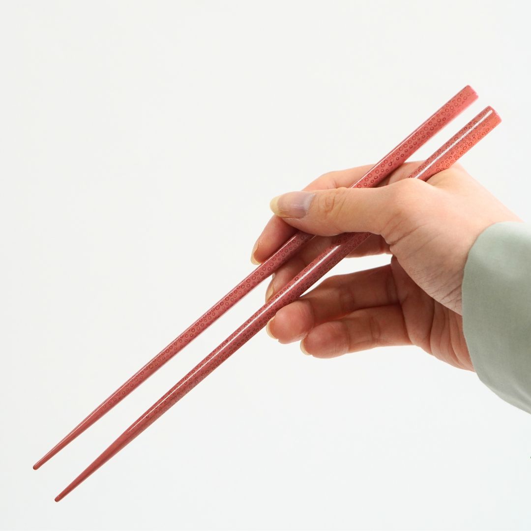 津軽 ななこ塗 夫婦細箸 （20.5cm/24.2cm）