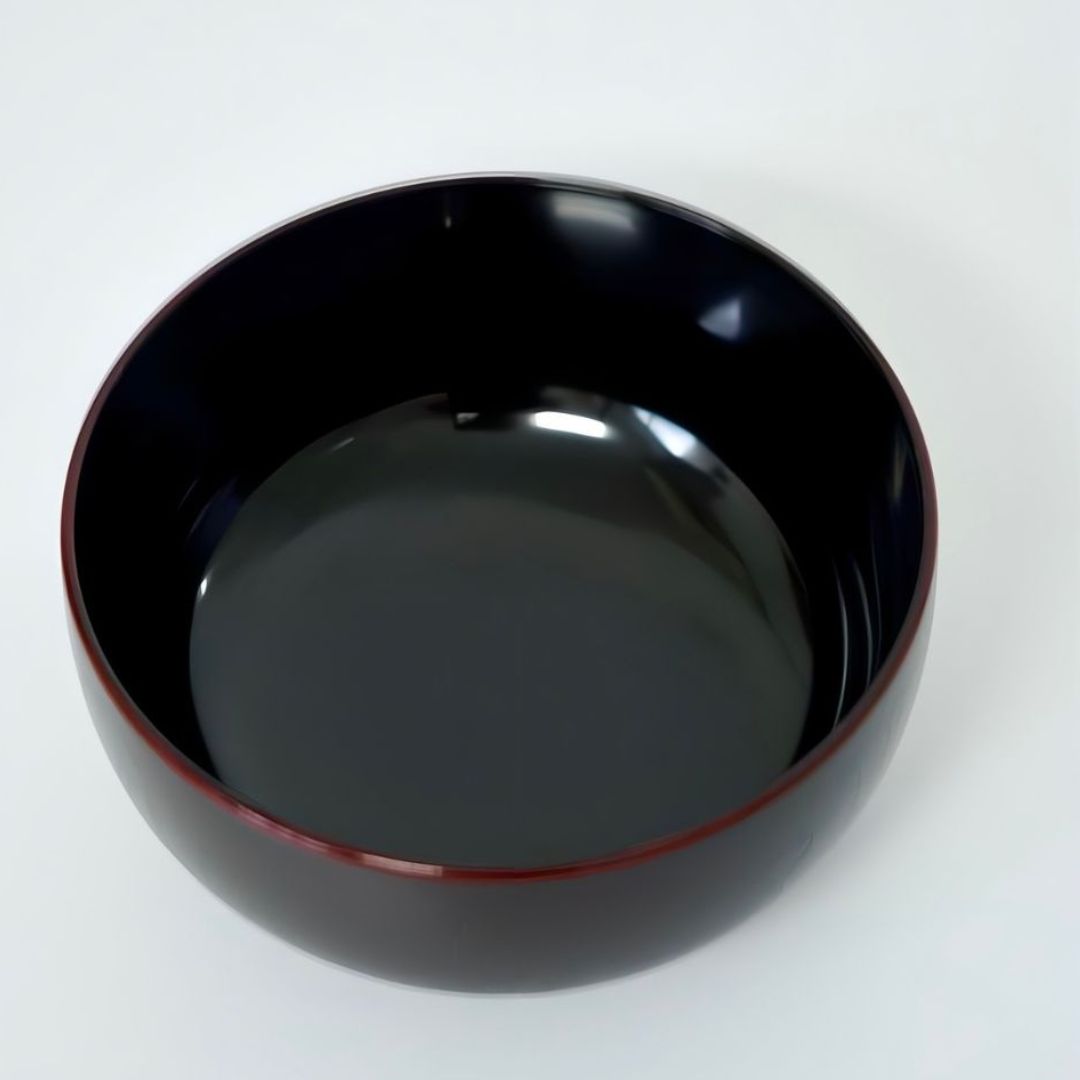 越前牡丹彫お好み椀 溜内黒