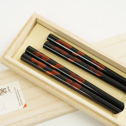 越前 白檀六瓢 夫婦箸