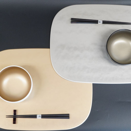 越前 13.0くつわランチョンマット金・銀