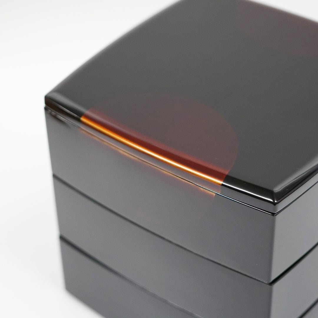 越前 日月白檀 三段重