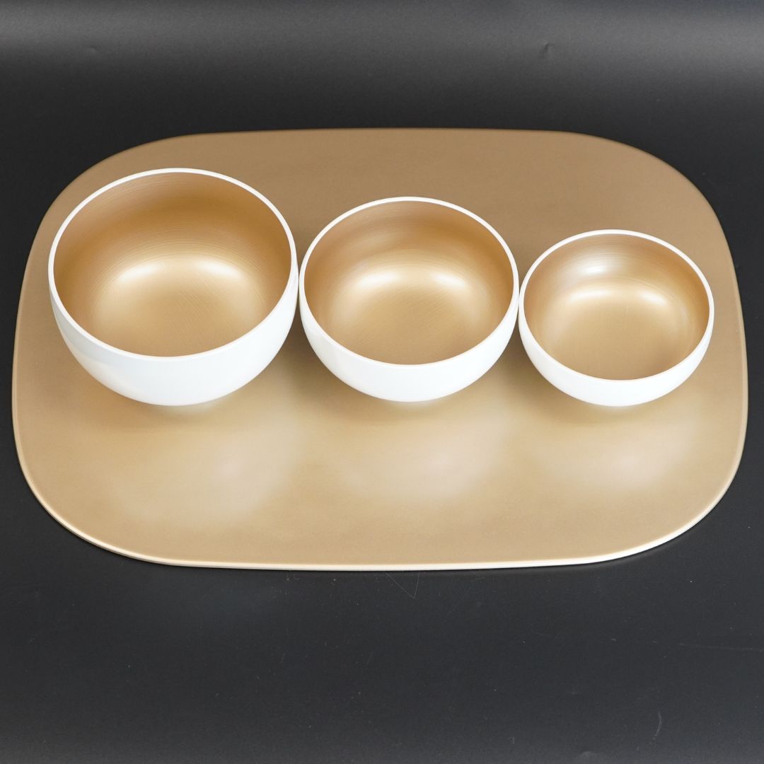 越前 13.0くつわランチョンマット金・銀