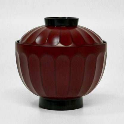 越前 菊割吸物椀