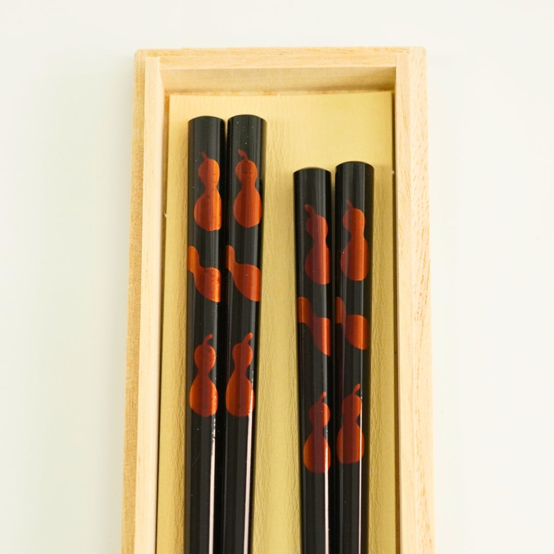 越前 白檀六瓢 夫婦箸