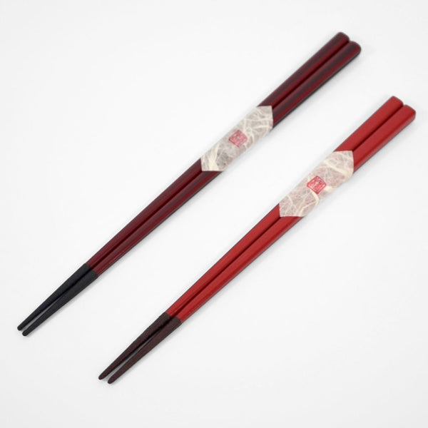 江戸漆器 先本乾漆 溜・朱（23.5ｃｍ/21.5ｃｍ）