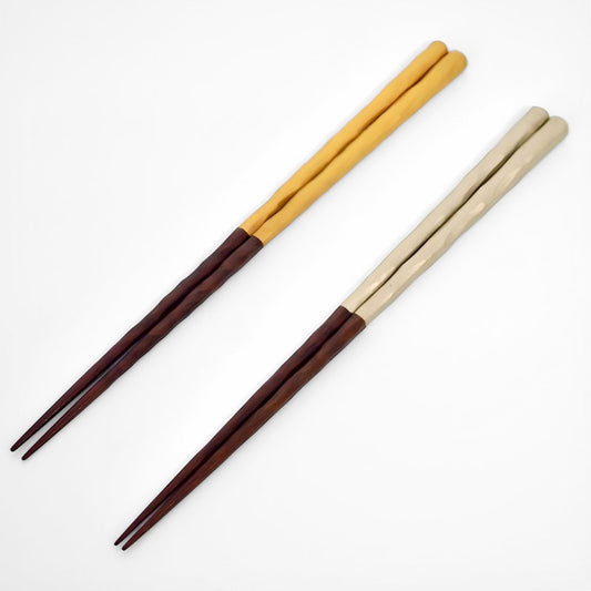 「ちょっと長めの箸」洋の箸 削り（25.0cm）