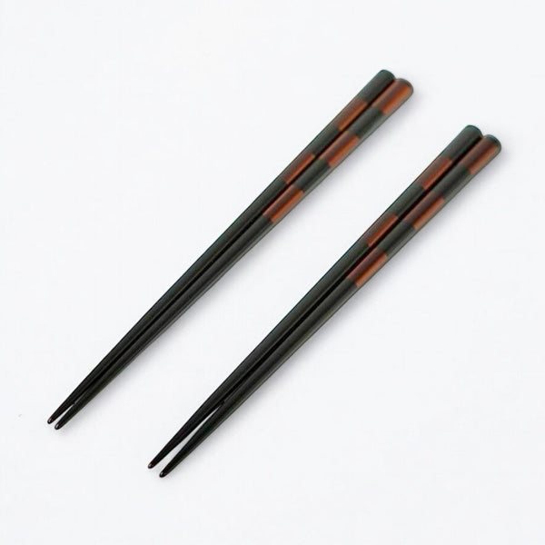 越前 食洗機対応 箸 白檀格子 (22cm/23.5cm)