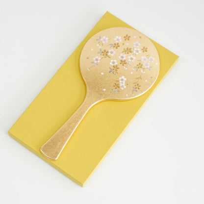 雅手鏡（中）箔工芸 祥桜