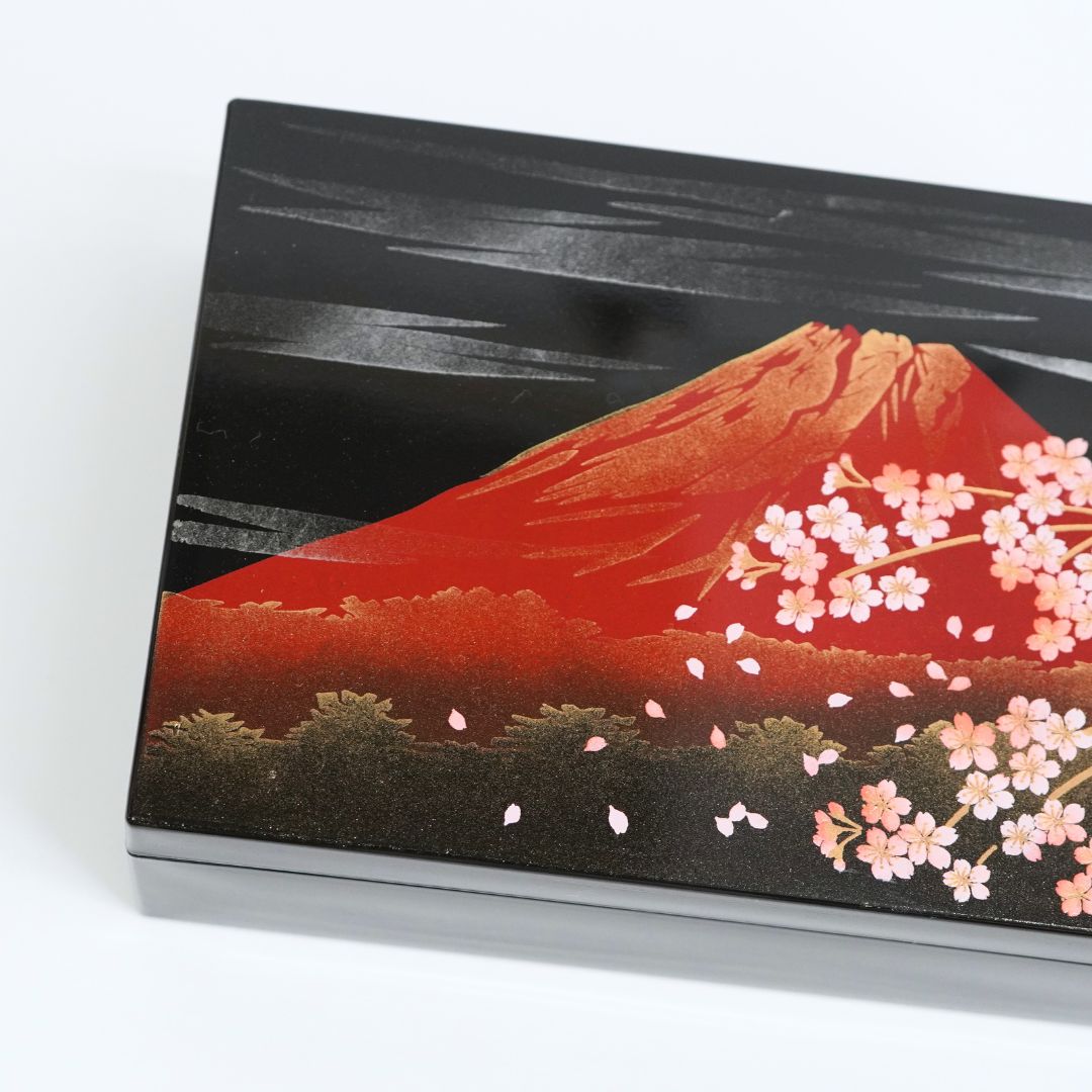 アクセサリーBOX 富士さくら – 漆器 高翆