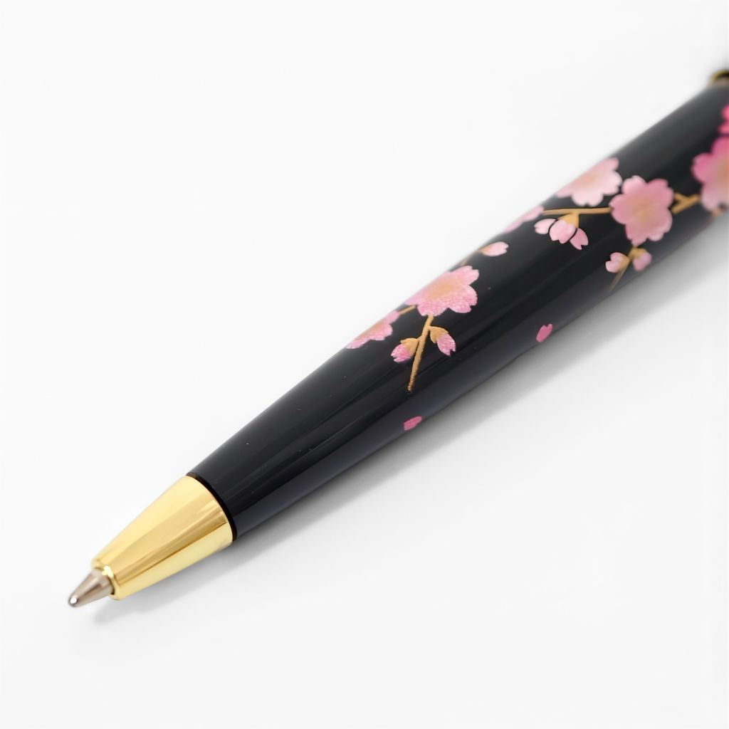 山中 漆芸ボールペン 桜 – 漆器 高翆