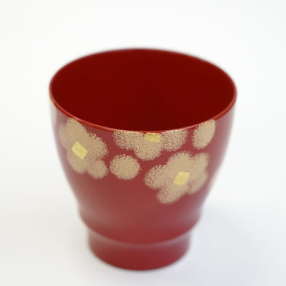 越前塗 うるし華蒔絵フリーカップ ペア
