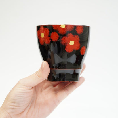 越前塗 うるし華蒔絵フリーカップ ペア