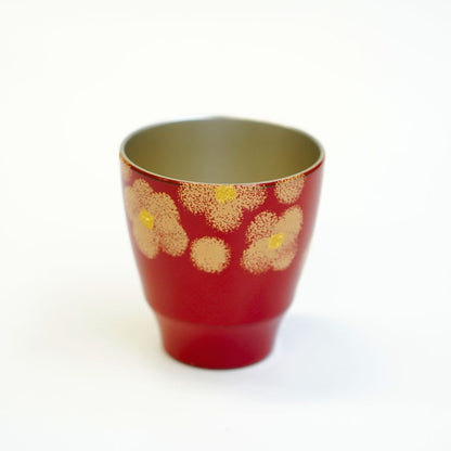 越前塗 うるし華蒔絵ぐい吞み ペア