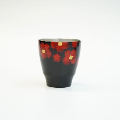 越前塗 うるし華蒔絵ぐい吞み ペア