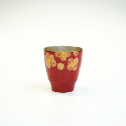 越前塗 うるし華蒔絵ぐい吞み ペア