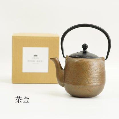 南部鉄器　越前塗　うるしポット なつめ型