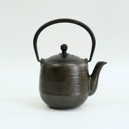 南部鉄器　越前塗　うるしポット なつめ型