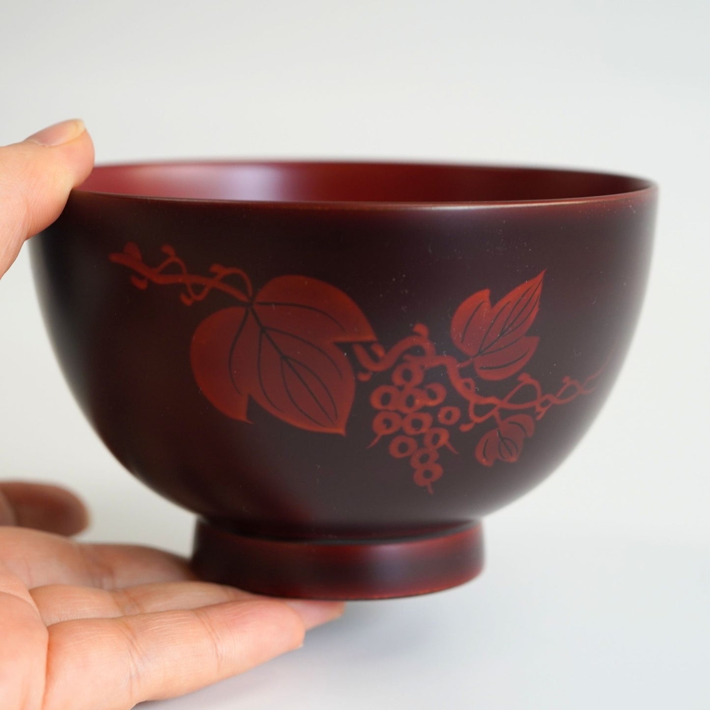 越前 白檀葡萄夫婦椀