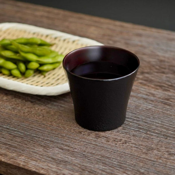 越前 欅ぐい吞み 蒔地