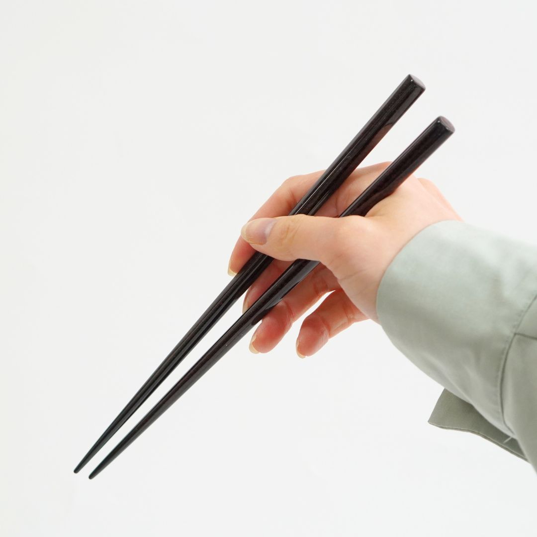 津軽 七々子塗 夫婦箸 （20.5cm/23.5cm）