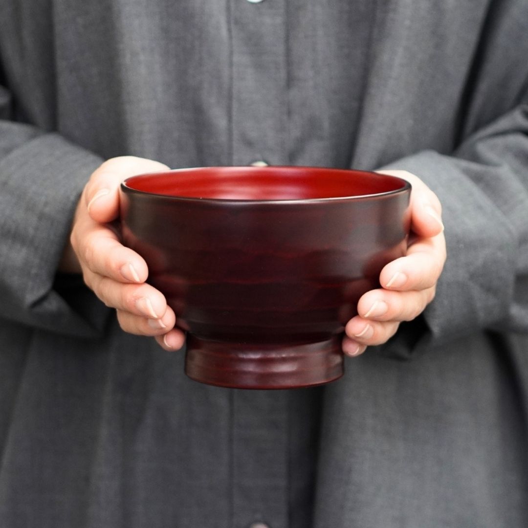 名入お椀 名前入り樹脂製お椀 | 選べる2色グレー/ホワイト - 名入れ総合ショップ