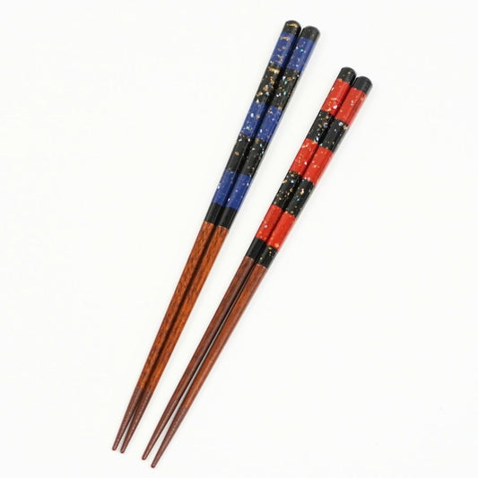 貝雲母 箸  (23.0cm/21.5cm)