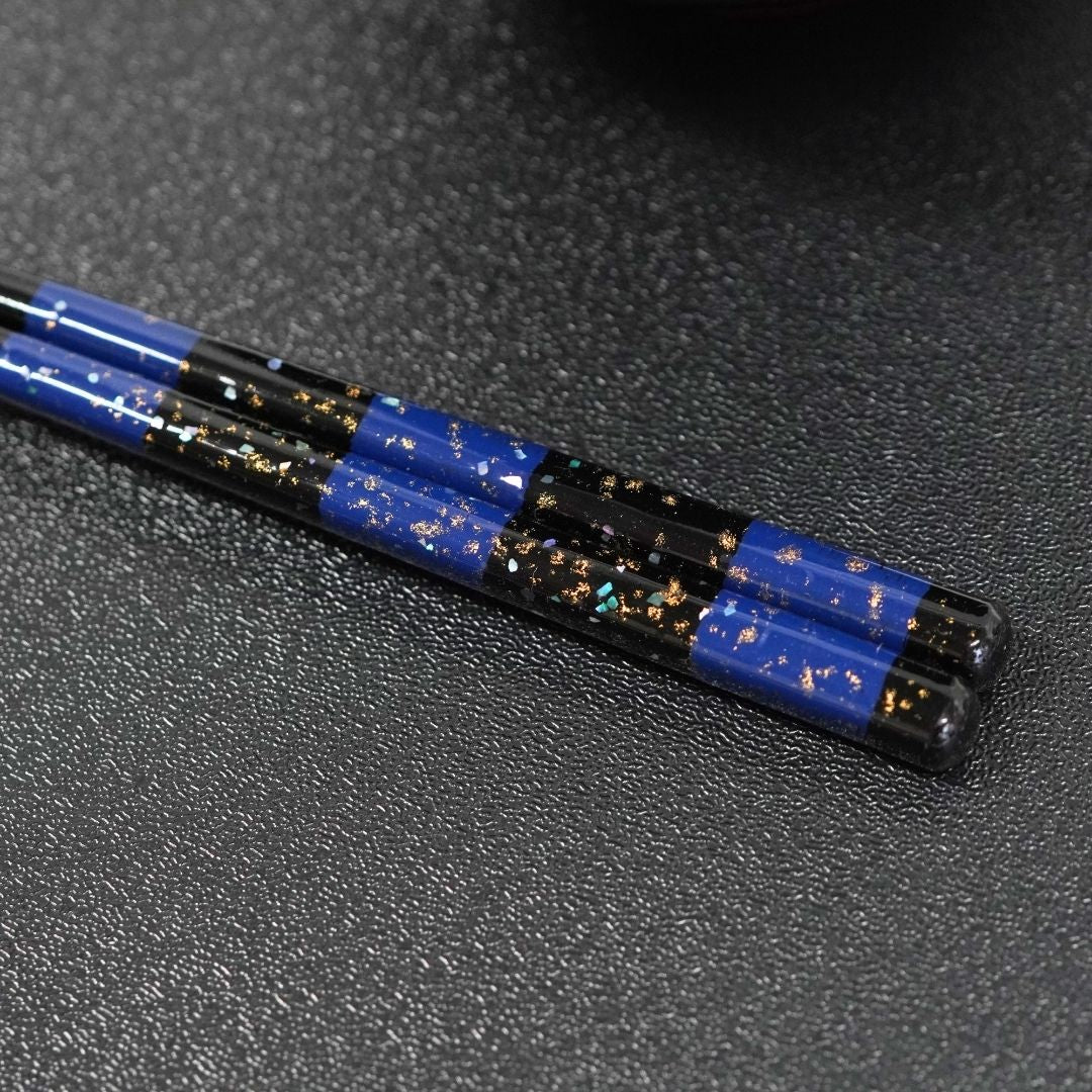 貝雲母 箸  (23.0cm/21.5cm)