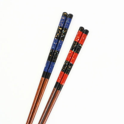 貝雲母 箸  (23.0cm/21.5cm)