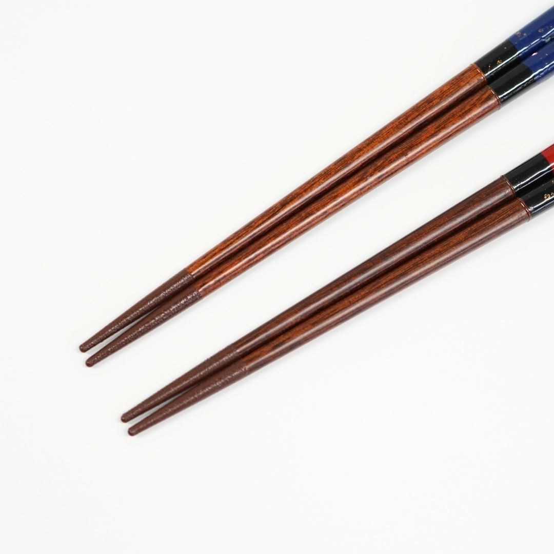 貝雲母 箸  (23.0cm/21.5cm)