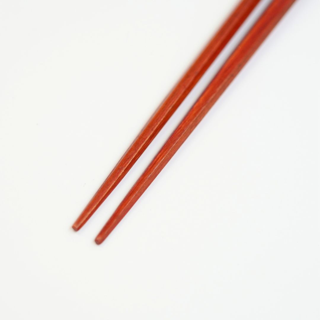 中田陽平作　六角竹乃箸（21.cm/23.5cm）