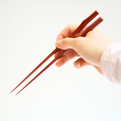 中田陽平作　六角竹乃箸（21.cm/23.5cm）