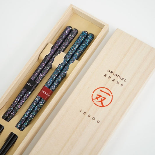 幻想夜 夫婦箸（23.0cm/21.0cm）