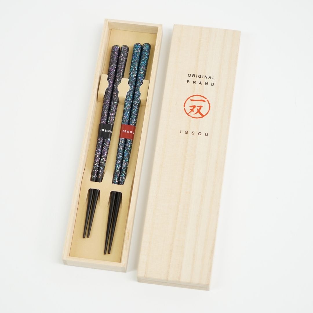 幻想夜 夫婦箸（23.0cm/21.0cm）