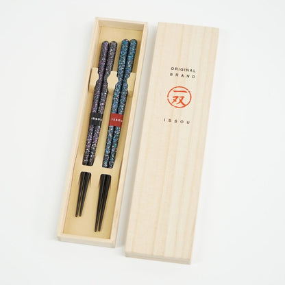 幻想夜 夫婦箸（23.0cm/21.0cm）
