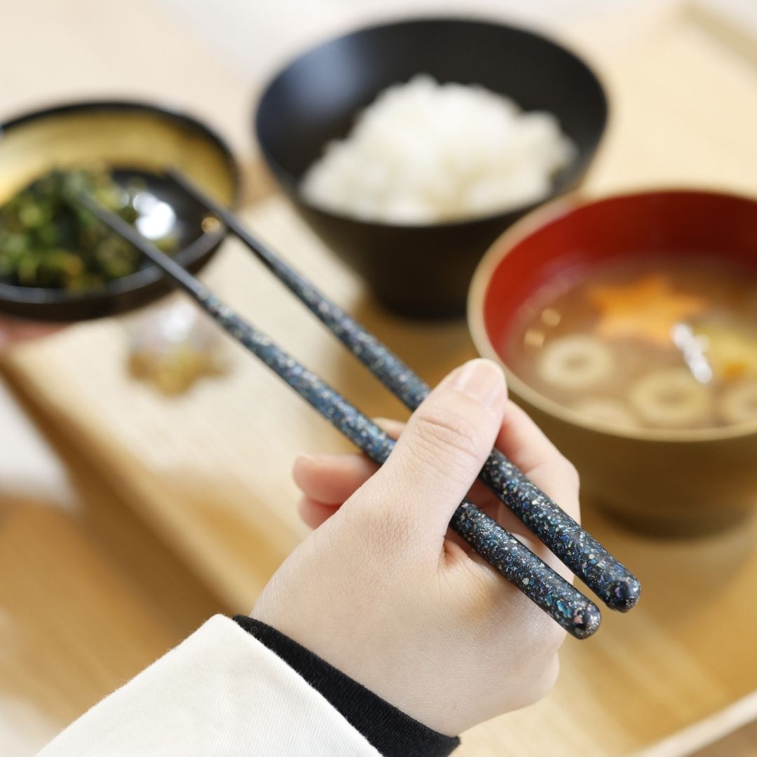 幻想夜 夫婦箸（23.0cm/21.0cm）